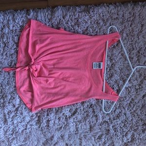 Pink crop top